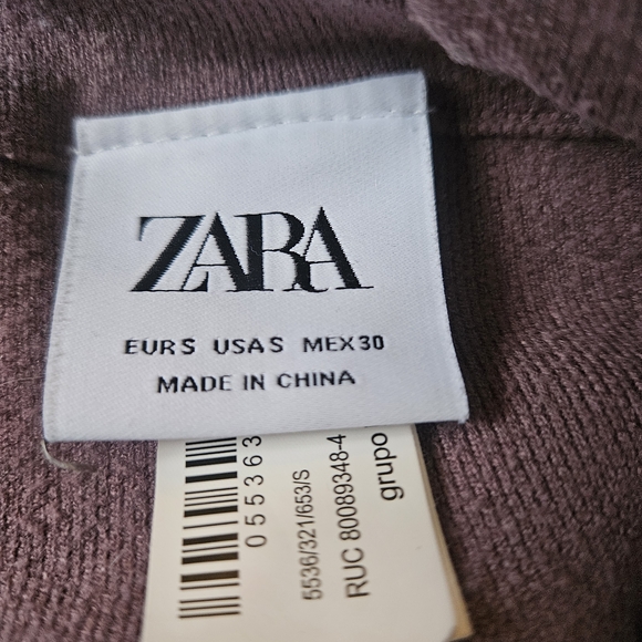 Zara Mauve JOGGERS - Picture 2 of 2